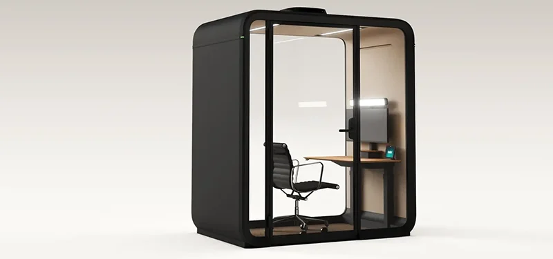 The Framery One Work - One Work, a smart workstation pod built for long sessions of focused work